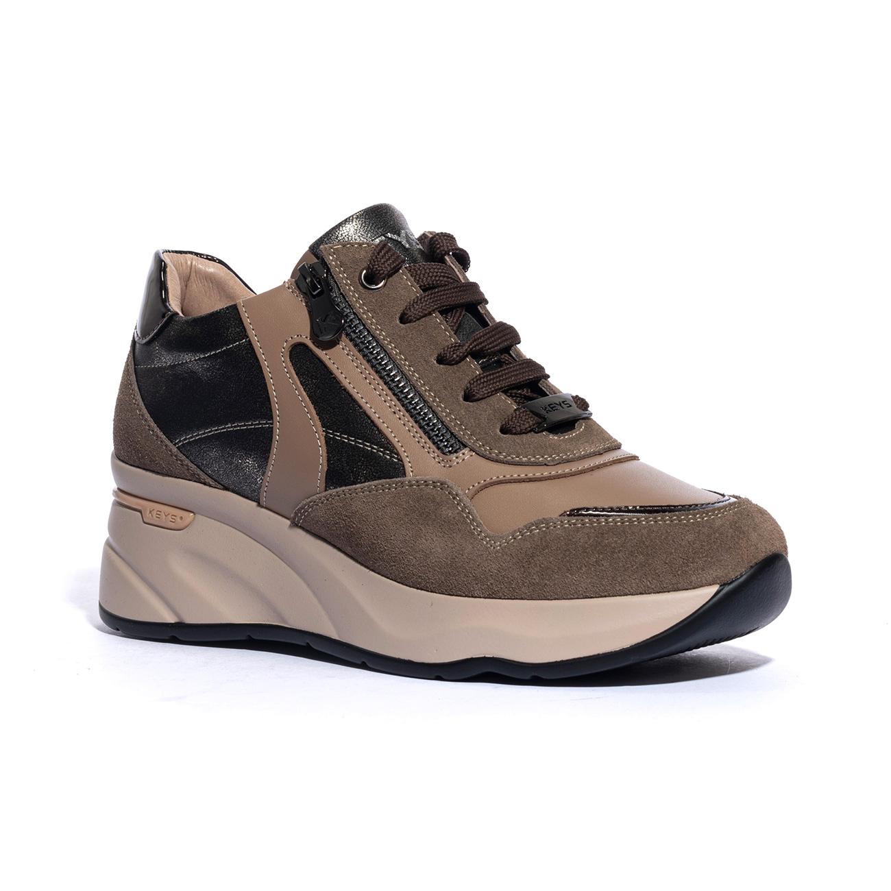 KEYS K8400 ALMOND BRONZO GOLD Sneakers Donna 