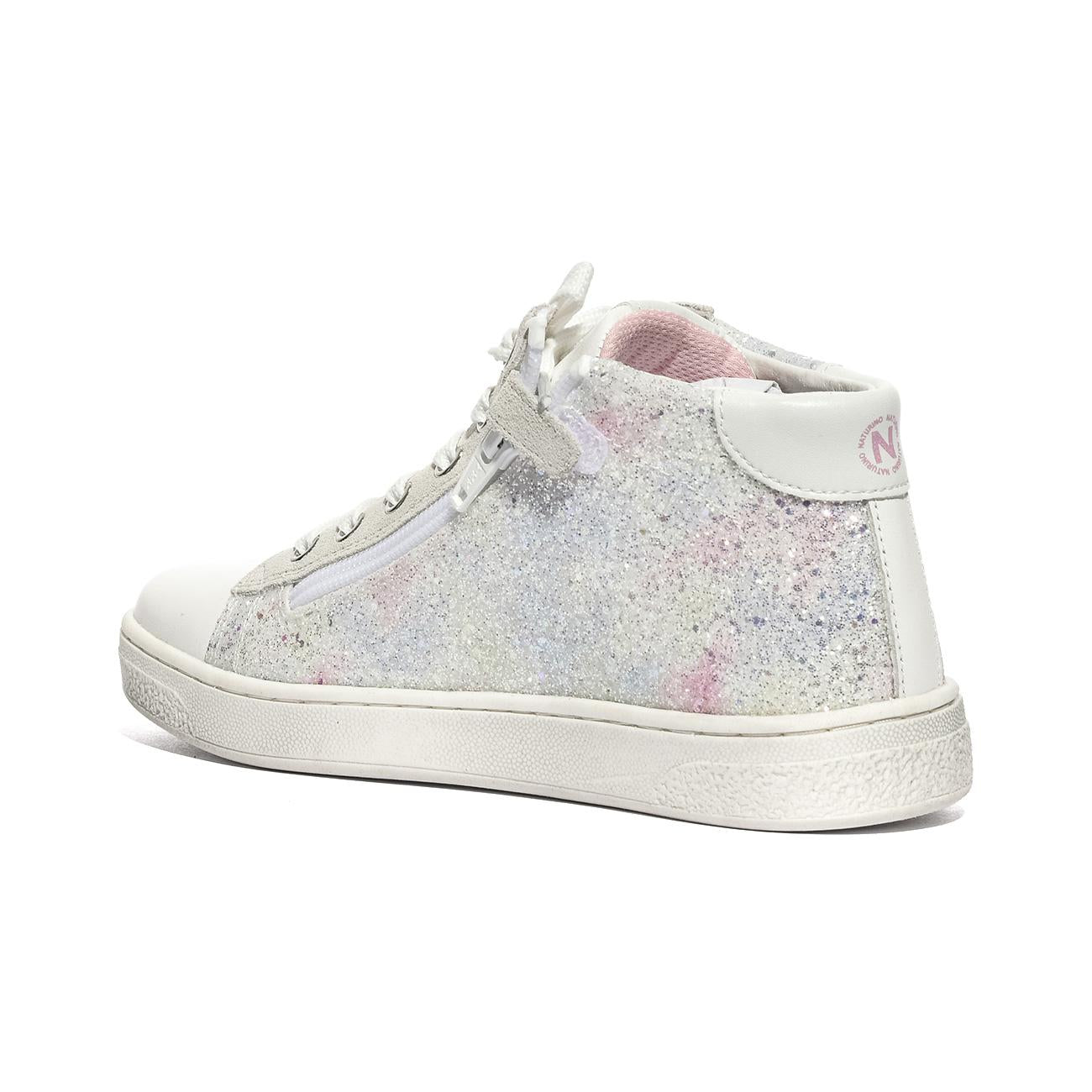 NATURINO 0012017858.28.2N86 WHITE.MULTI Sneakers Bambina 