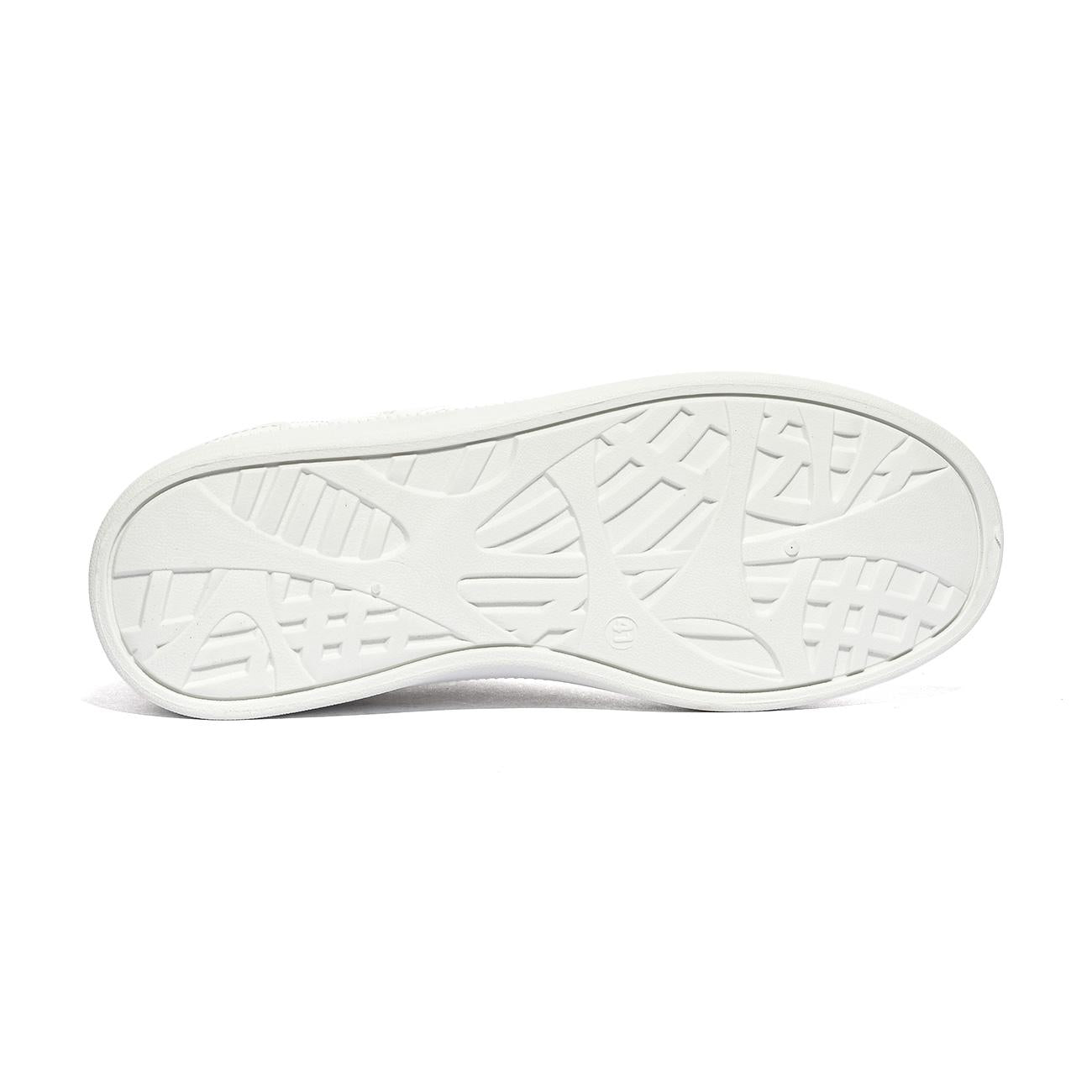 LANCETTI LNC870-3 ALL WHITE Sneakers Uomo 