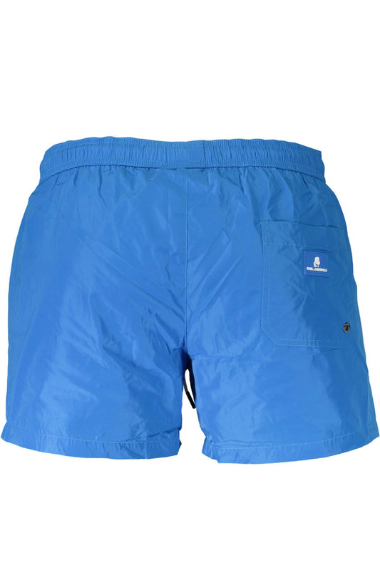 KARL LAGERFELD KL20MBS01_AZZURRO_BLUE Celeste Costumi Uomo 