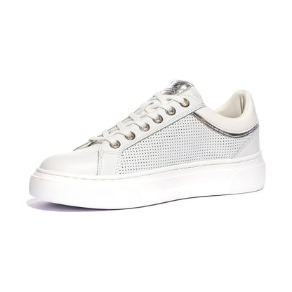LUMBERJACK SWI6012-004 WHITE SILVER M0167 Sneakers Donna 