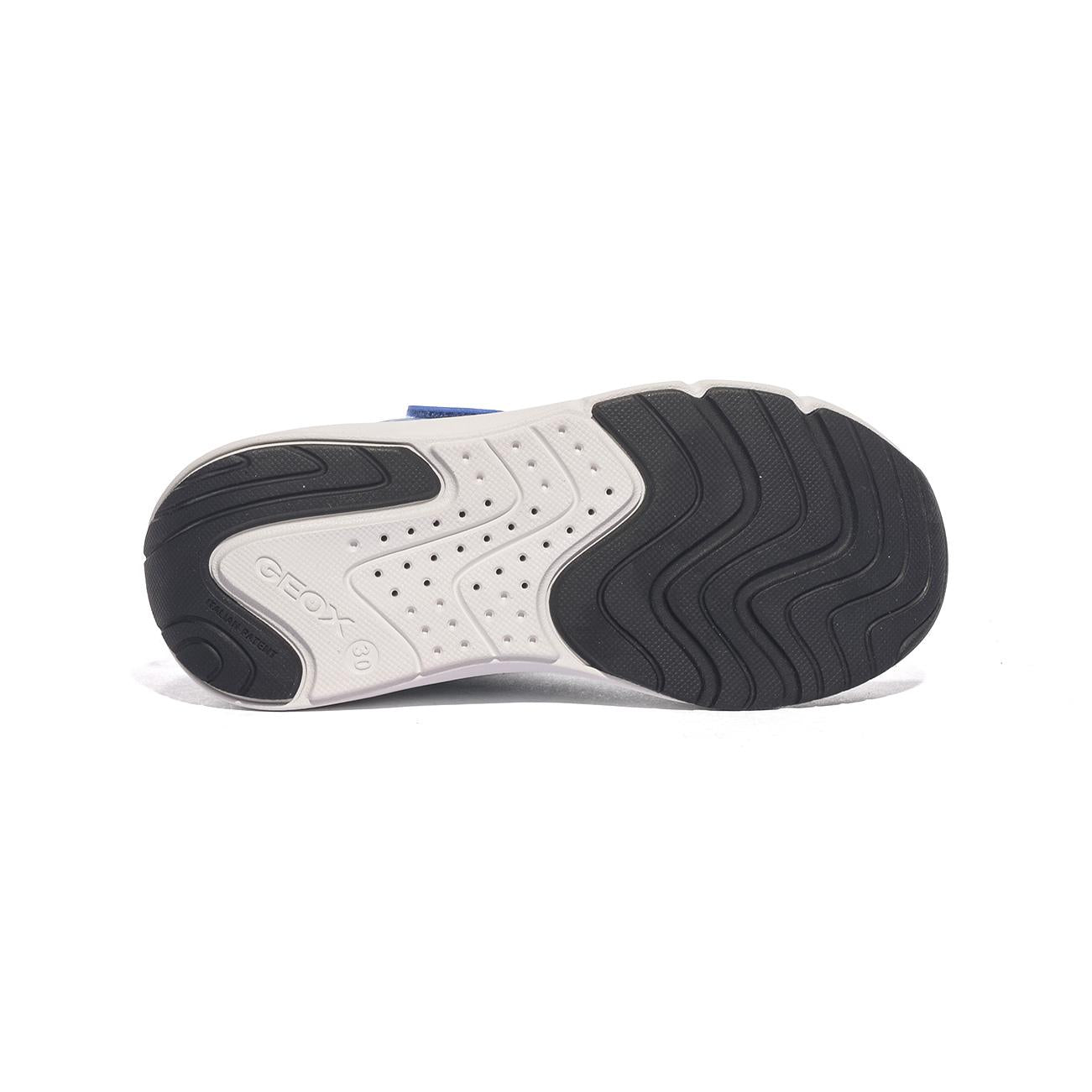 GEOX J65P7F 1454 WHITE AZURE   C1343 Sneakers Bambino 
