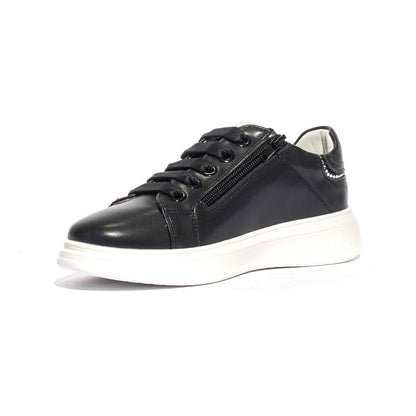 4US 42351 BLACK Sneakers Bambina 
