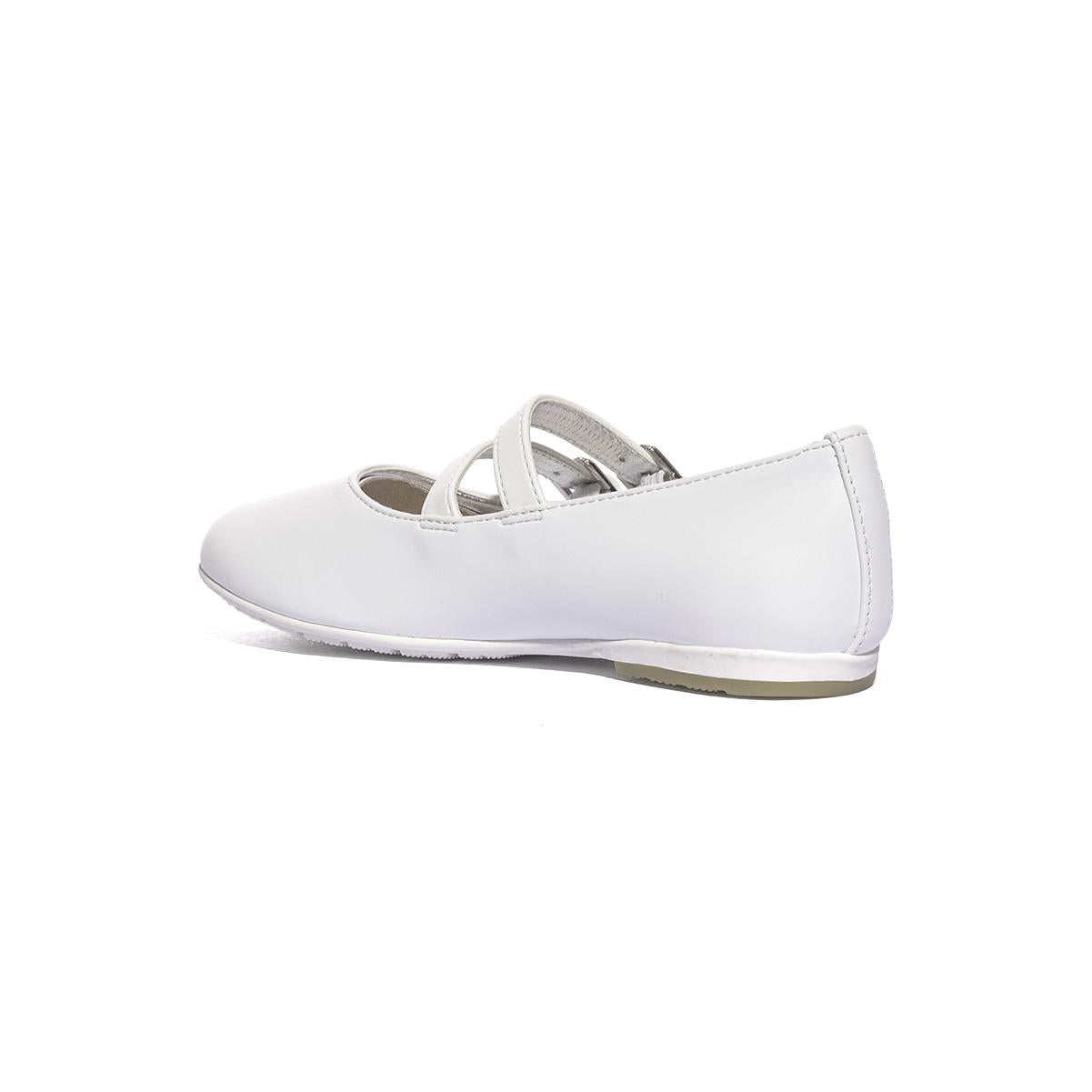 ASSO AG17071 PU WHITE Ballerine Bambina 