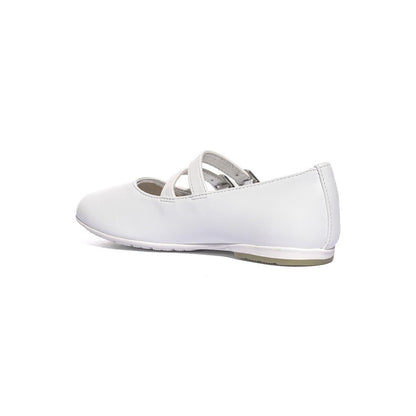ASSO AG17071 PU WHITE Ballerine Bambina 
