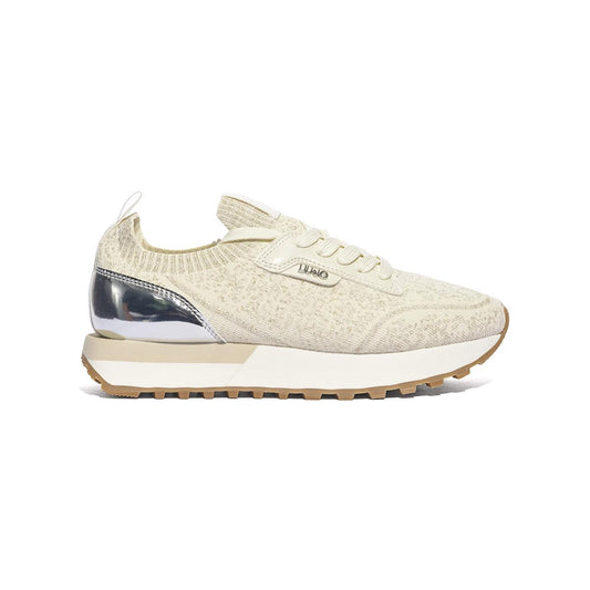 LIUJO BA6067TX525S1400 METALLIC MILK Sneakers Donna 