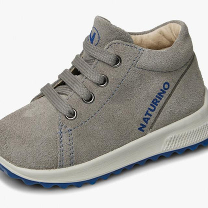 NATURINO 0012018837-02-1B20 DARK GREY-AZURE Sneakers Bambino 