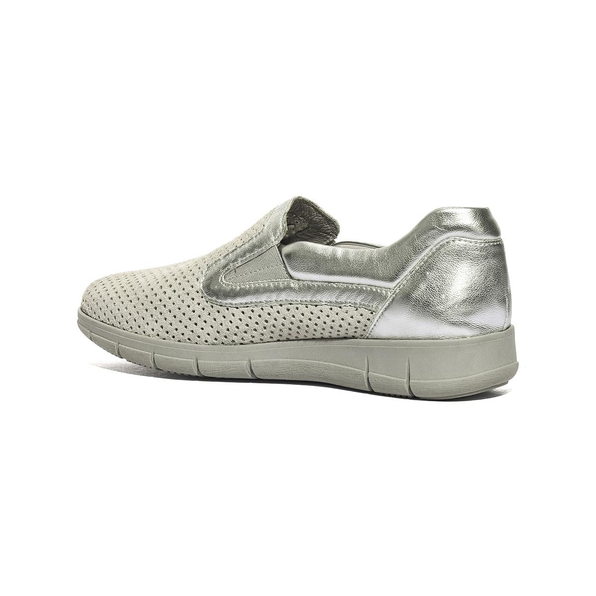 VALLEVERDE 16002 ARGENTO Slip-on Donna 