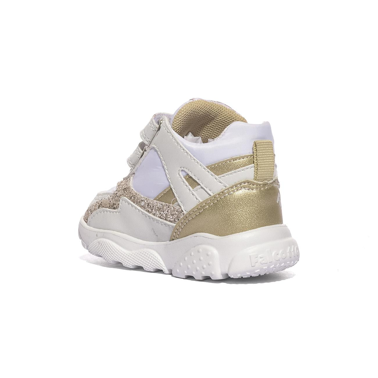 FALCOTTO 0012018224.02.1N03 WHITE PLATINUM Sneakers Bambina 