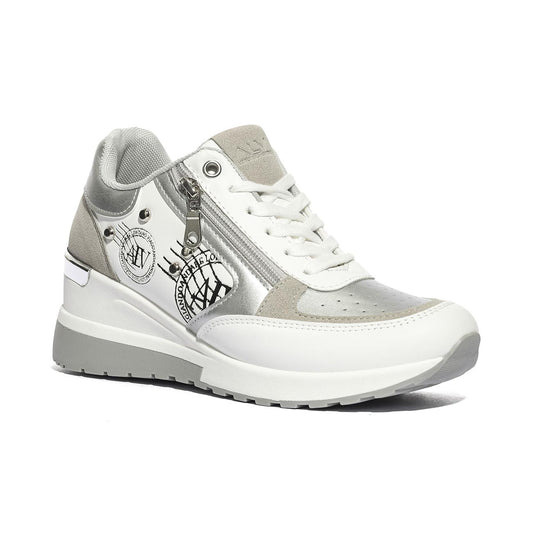 ALV By Alviero Martini ALVSD01731027 WHITESILVER Sneakers Donna 