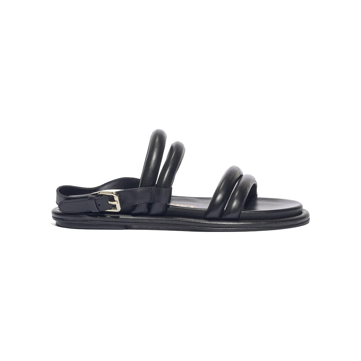 JANET&JANET J-161 BLACK Sandali Donna 