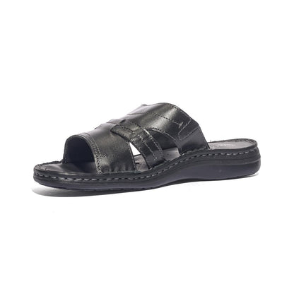 GLAMOUR 3841A NERO Sandali Uomo 