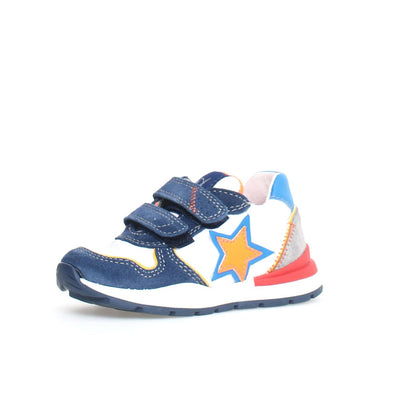 NATURINO 0012018226-01-1C77 AZURE WHITE GREY Sneakers Bambino 