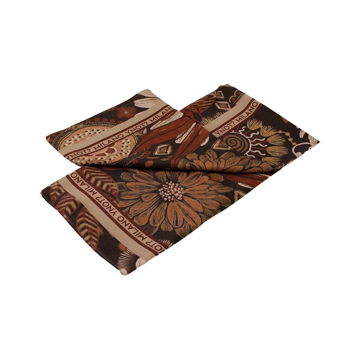 Y-NOT FLD180F6 NATURAL Foulard Donna 