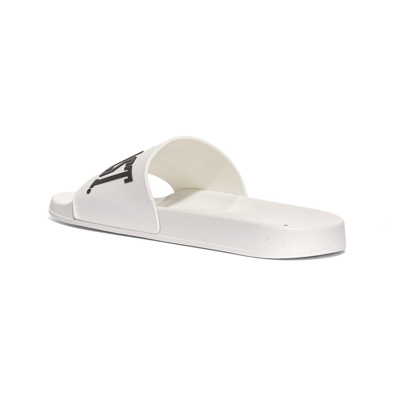 EVERLAST EV068M WHITE BLACK Ciabatte Uomo 
