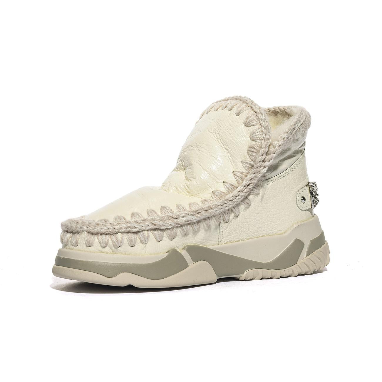 Mammut Mou  Eskimo trainer rhinestones Bianche 201013WXWHI MOU