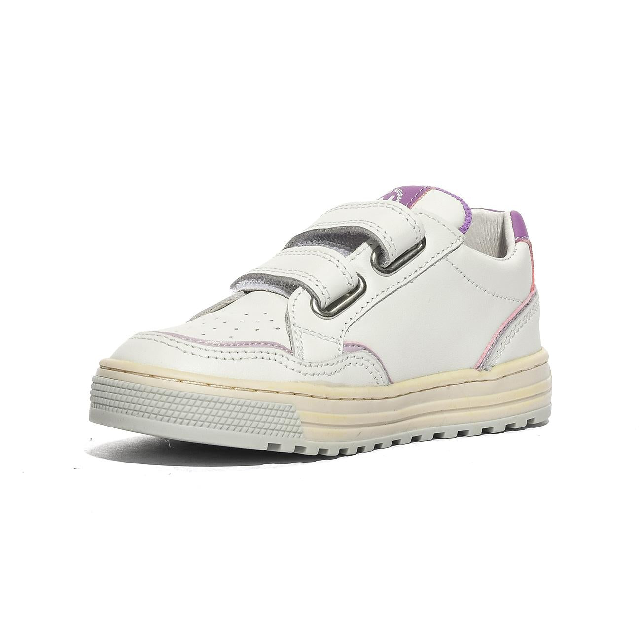 NATURINO 0012019056.01.1N34 WHITE.LILAC.DEEP PINK Sneakers Bambina 