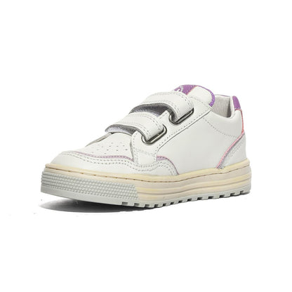 NATURINO 0012019056.01.1N34 WHITE.LILAC.DEEP PINK Sneakers Bambina 