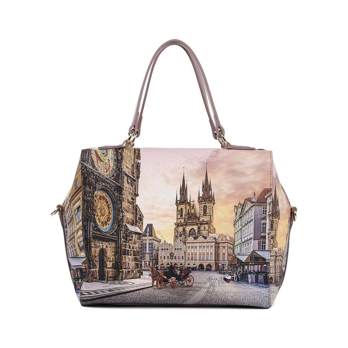 Y-NOT YES702F6 ASTRO CLOCK Borse Donna 