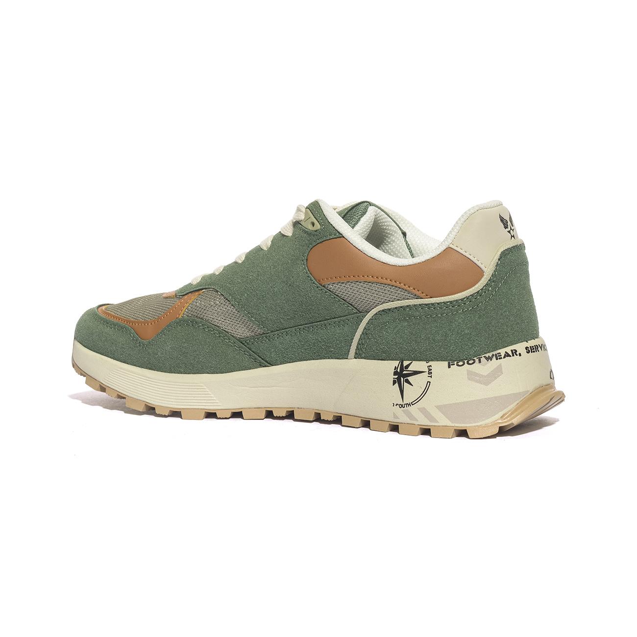 AVIREX STAR001 GREEN Sneakers Uomo 