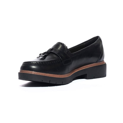 CLARKS 174456 BLACK Mocassini Donna 