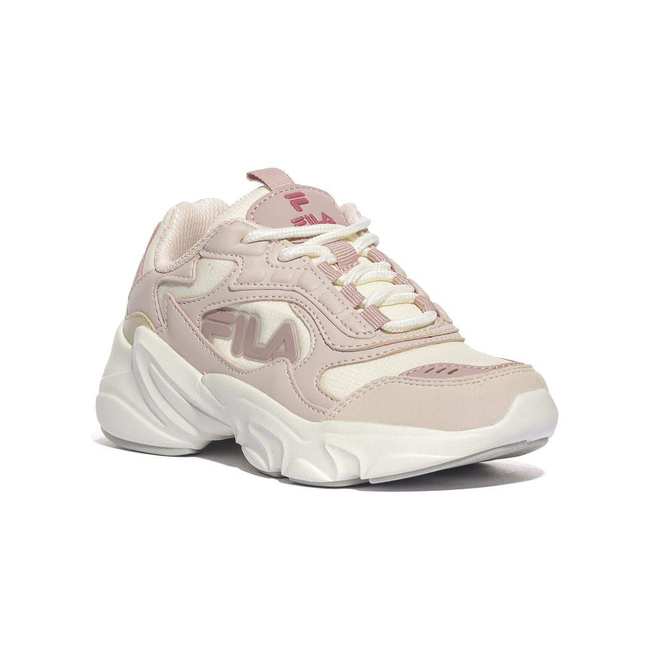 Sneakers FIla COLLENE LOGO kidsv Rosa FFK0248Mauve Chalk-Marshmallow FILA