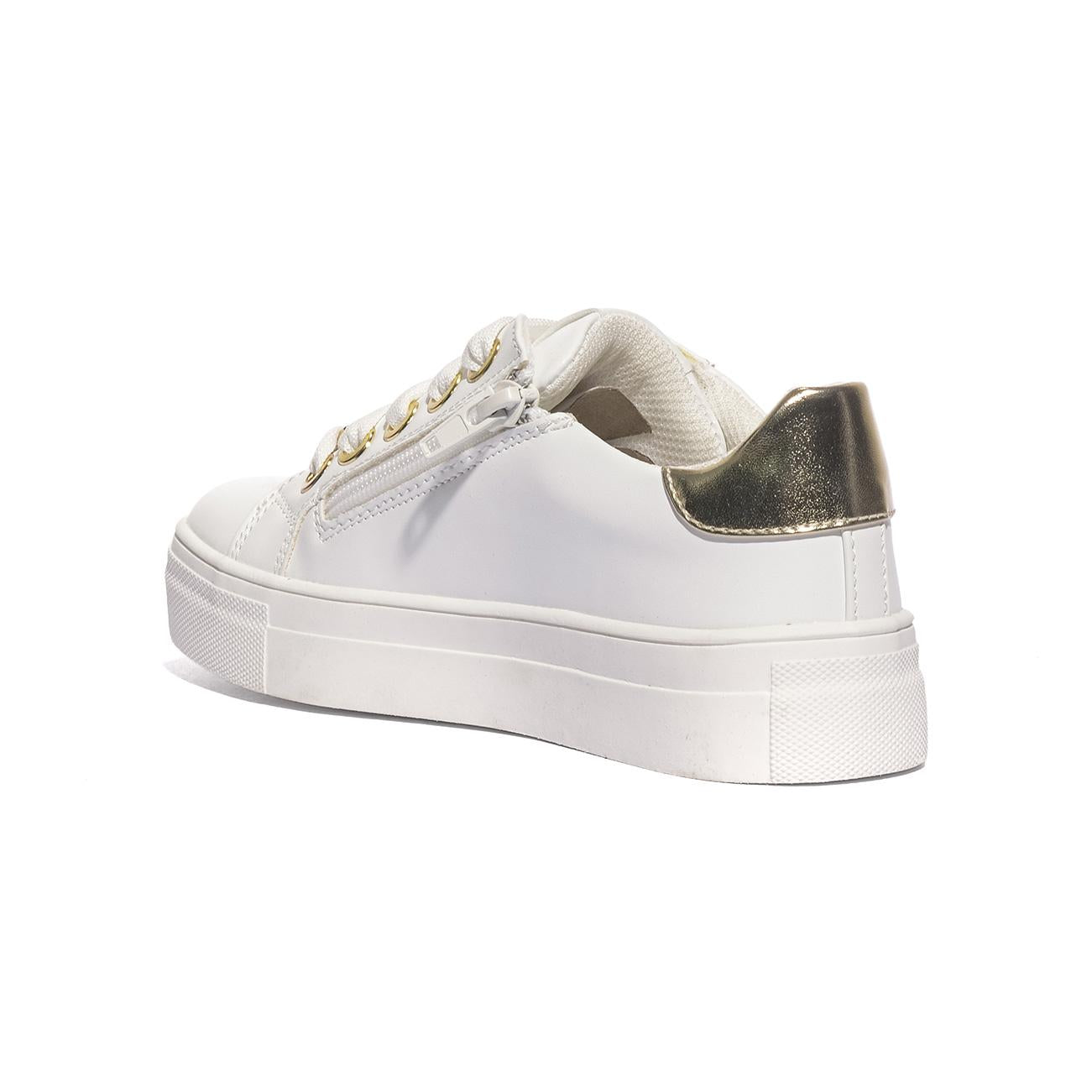 FERRE' FB411 WHITE GOLD Sneakers Bambina 