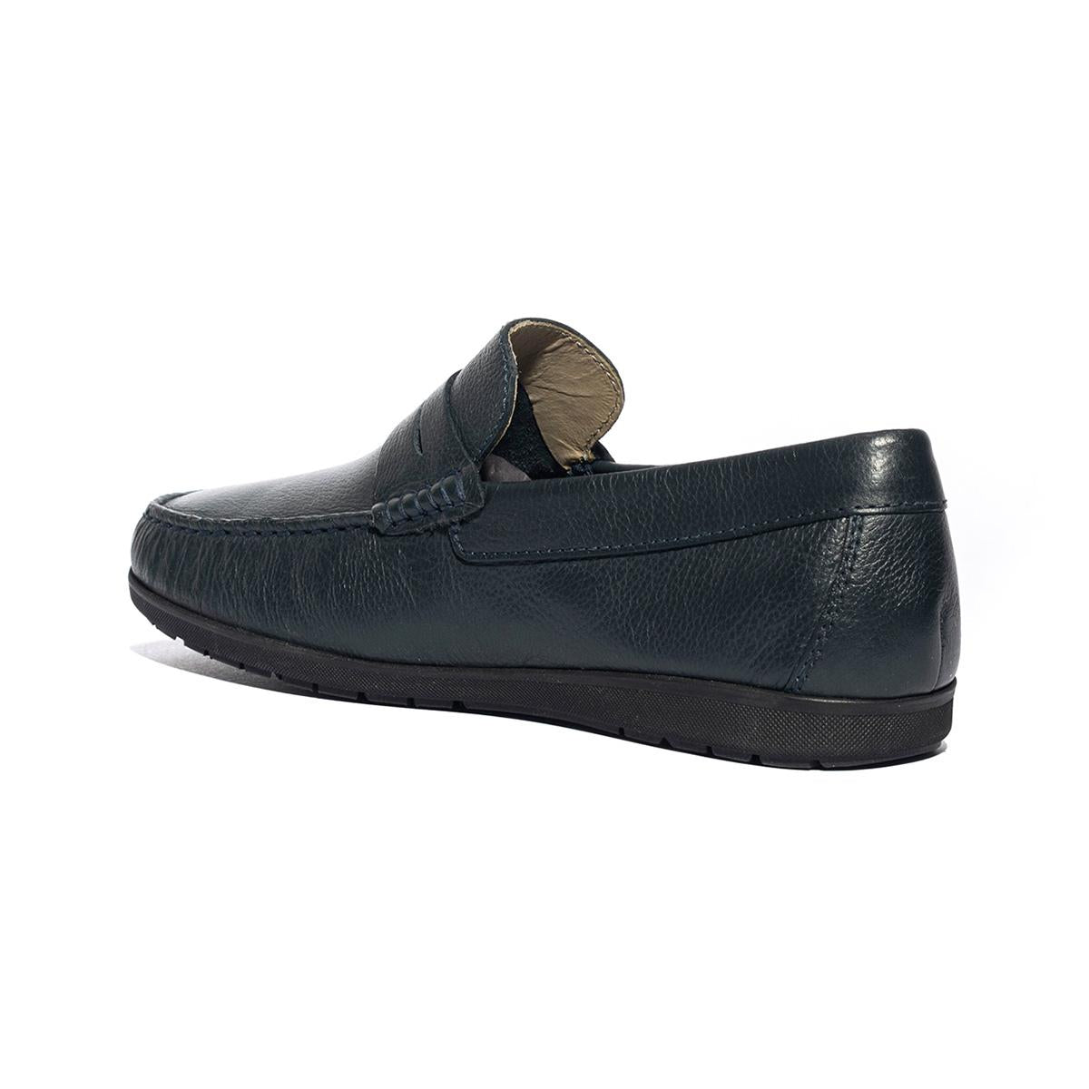 VALLEVERDE 36940 VITELLO BLU Mocassini Uomo 