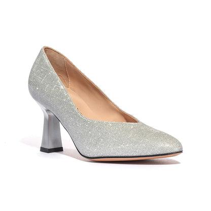 VALLEVERDE 12160 ARGENTO Decollete Donna 