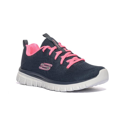 Sneakers Skechers GRACEFUL-GET CONNECTED Blu 12615NVHP SKECHERS