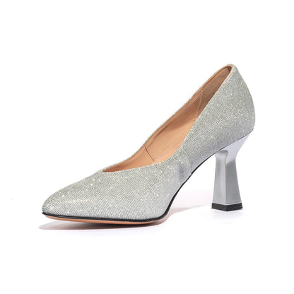 VALLEVERDE 12160 ARGENTO Decollete Donna 