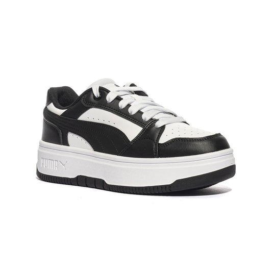 PUMA 402592-02 WHITE BLACK Sneakers Donna 