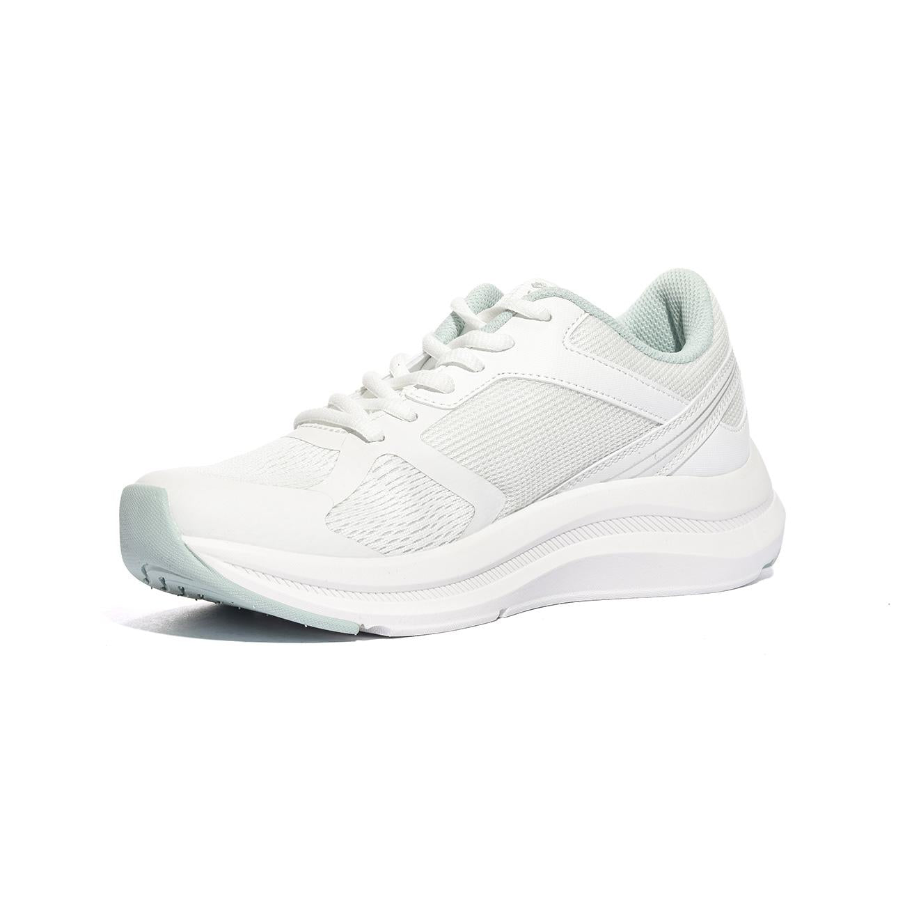 LOTTO 220819 WHITE SILVER METAL Sneakers Donna 