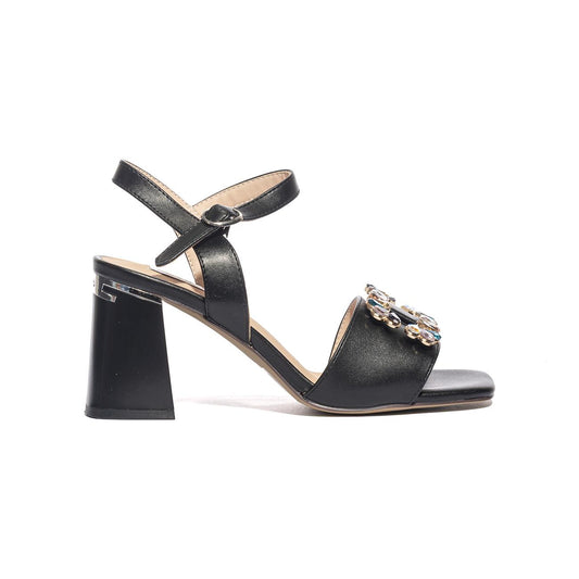 KEYS K9621 BLACK Sandali Donna 