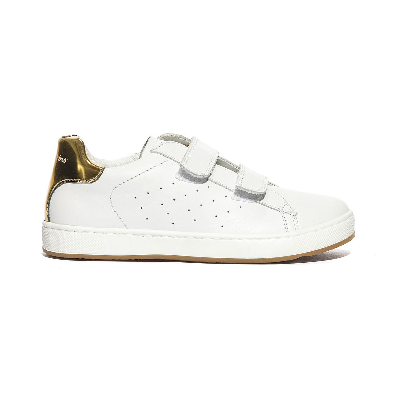 NATURINO 0012013355.02.1N03 WHITE PLATINUM Sneakers Bambina 