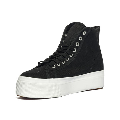 SUPERGA 2708 BLACK FWHITE Sneakers Donna 