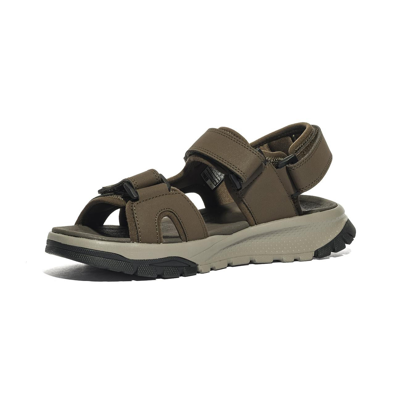 SKECHERS 205724 BRN Sandali Uomo 
