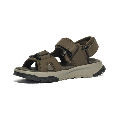 SKECHERS 205724 BRN Sandali Uomo 