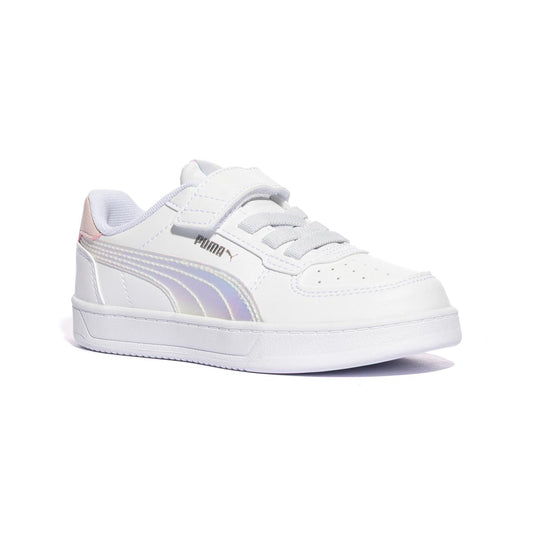 PUMA 398729-01 white Sneakers Unisex Bambino 