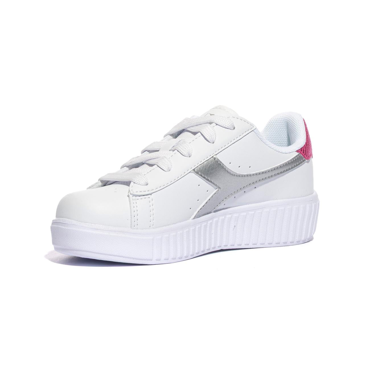 DIADORA 101.181542 LAMPONE ARGENTO Sneakers Bambina 