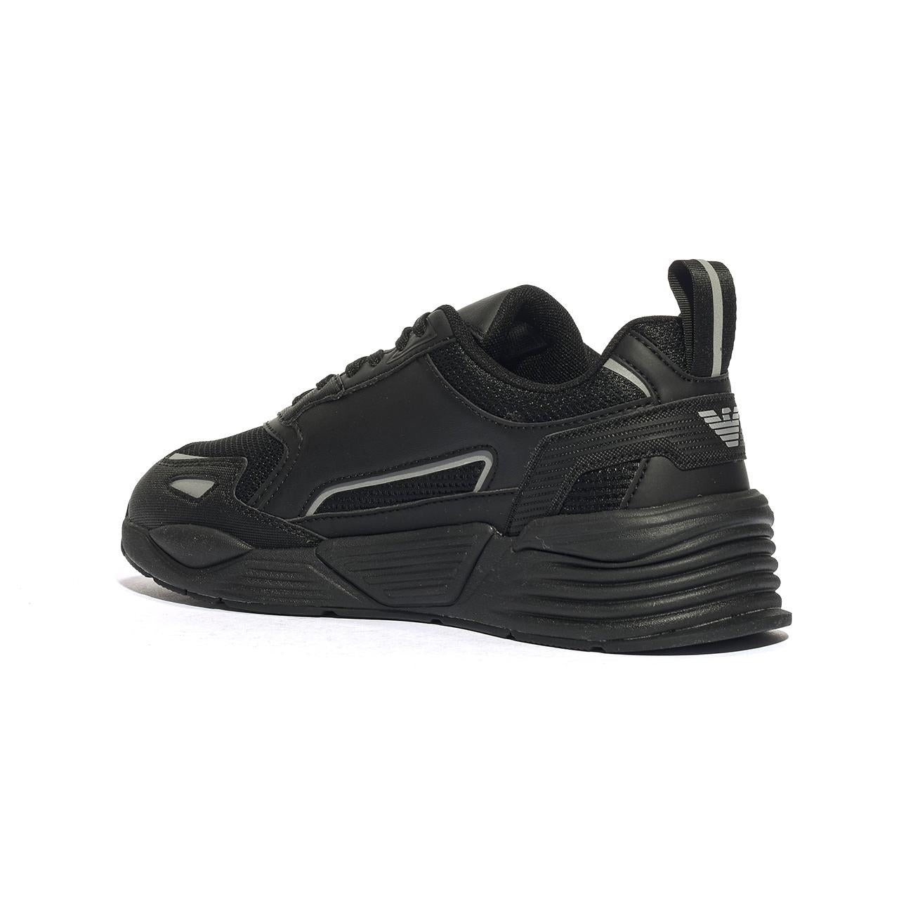 ARMANI 7X000308 TRIPLE BLACK S. Sneakers Uomo 