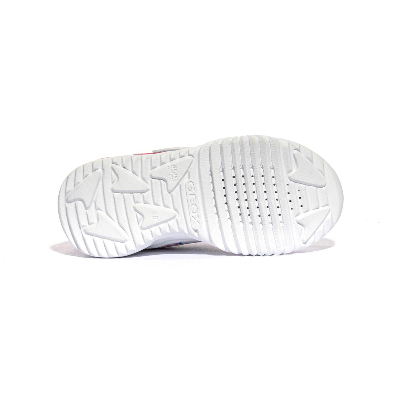 GEOX J45E9D 09LHH WHITE MULTICOLOR C0653 Sneakers Bambino 