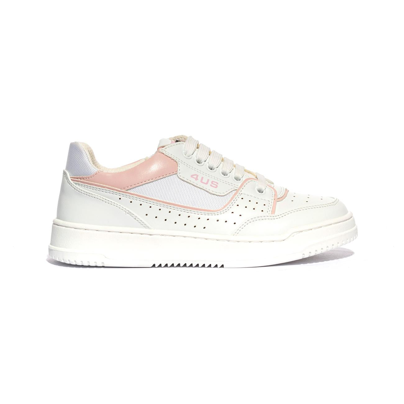 4US 42732 WHITE Sneakers Bambina 