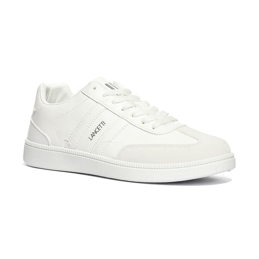 LANCETTI LNC870-3 ALL WHITE Sneakers Uomo 