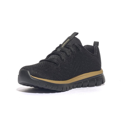 Sneakers Skechers GRACEFUL-GET CONNECTED Nere Oro 12615BKRG SKECHERS