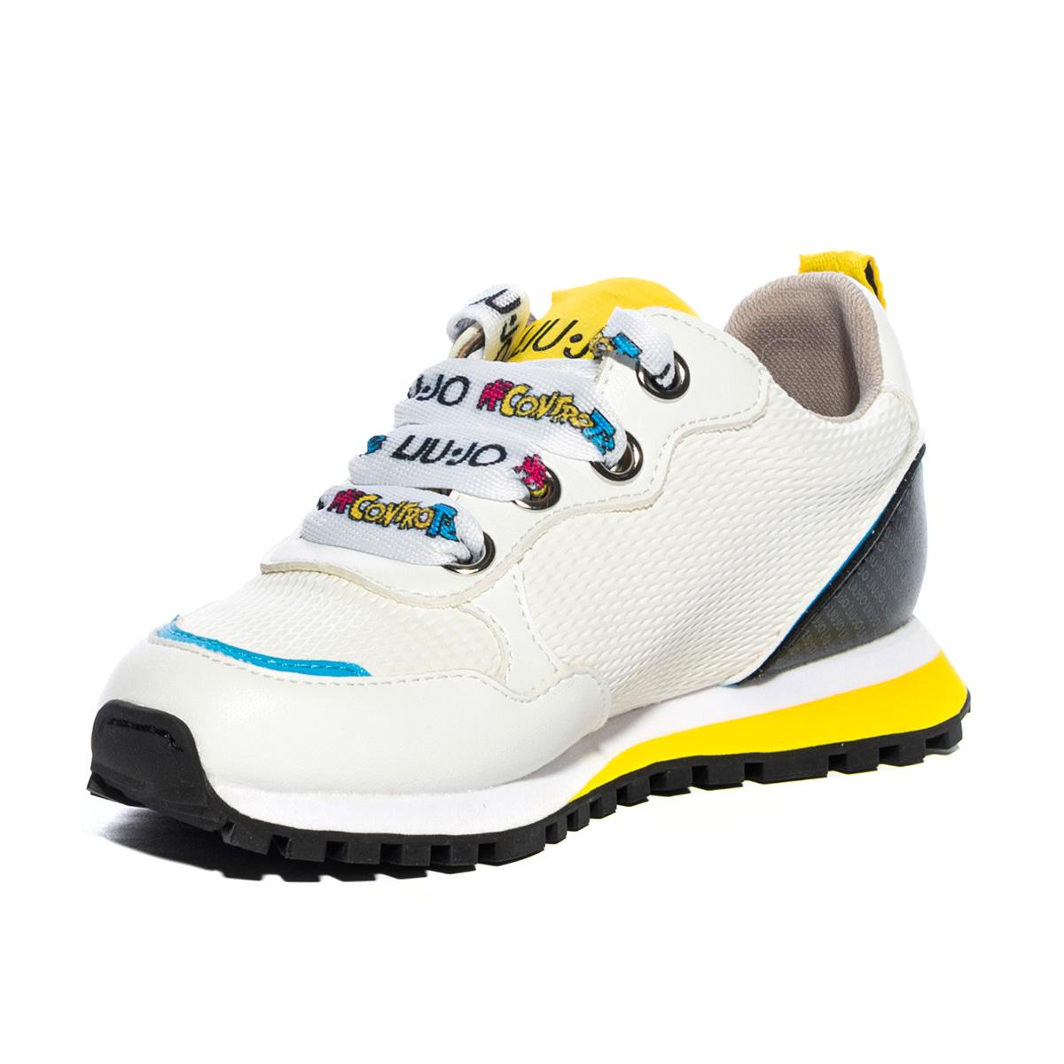 LIUJO 4F0831EX101 OFF WHITE Sneakers Bambina 