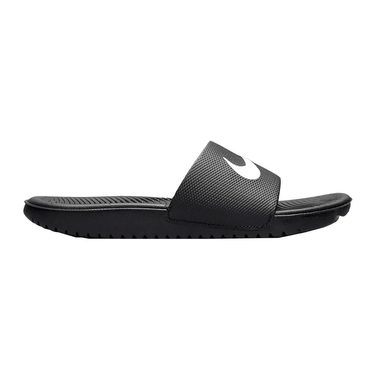 NIKE 819352-001 BLACK WHITE Ciabatte Unisex 