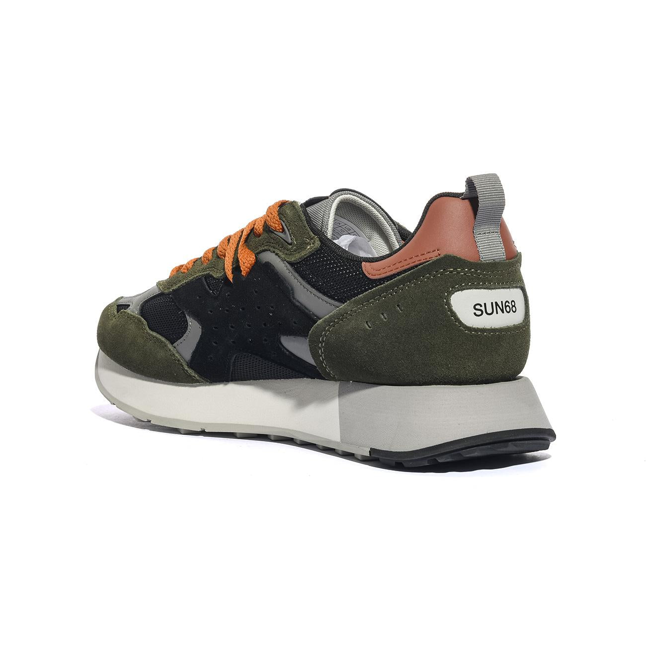 SUN 68 Z45116 MILITARE SCURO Sneakers Uomo 
