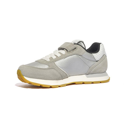 Sneakers Sun68  GIRL'S ALLY BRIGHT  NYLON (KID) Argento Z34408KARGENTO SUN 68