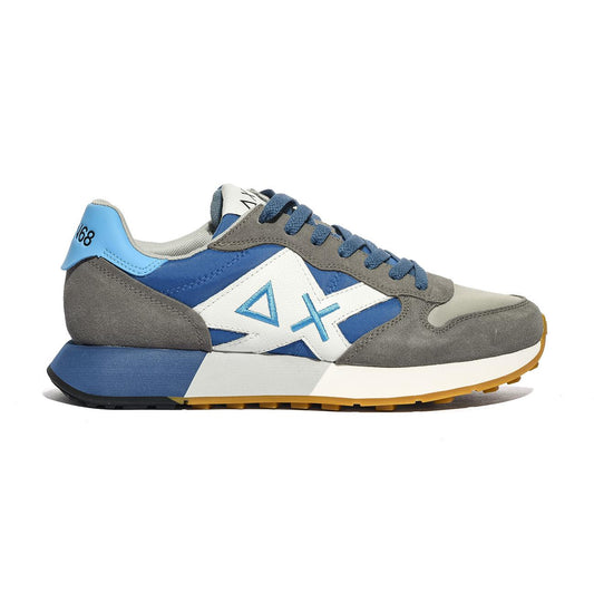 SUN 68 Z36116 GRIGIO CHIARO/ROYAL Sneakers Uomo 